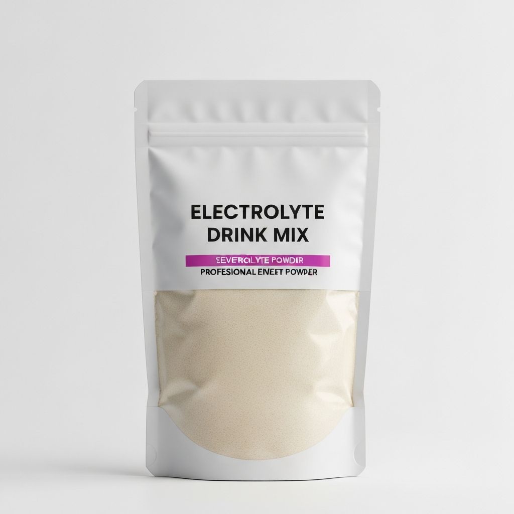 Electrolyte drink mix powder