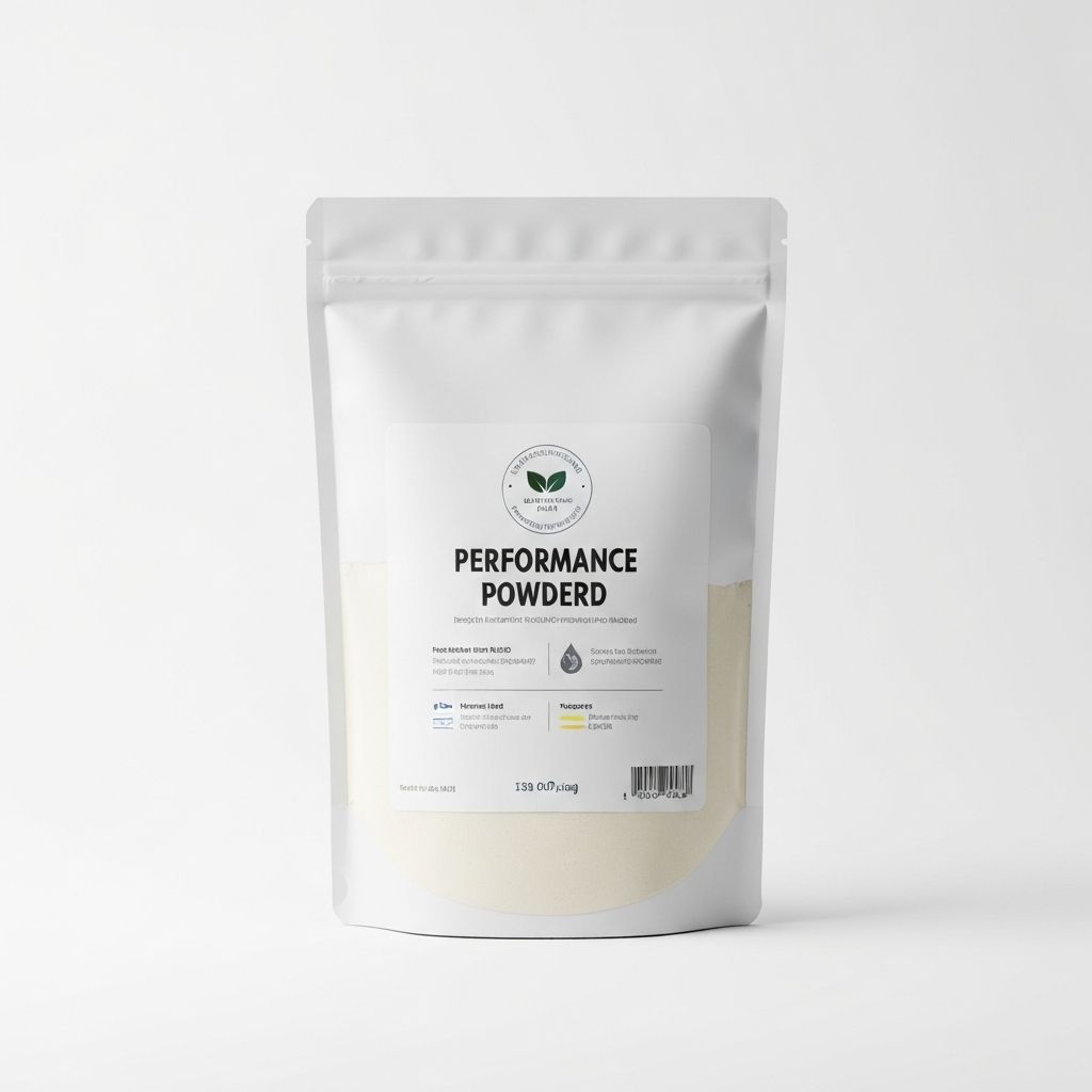 Wellness powder blend bag